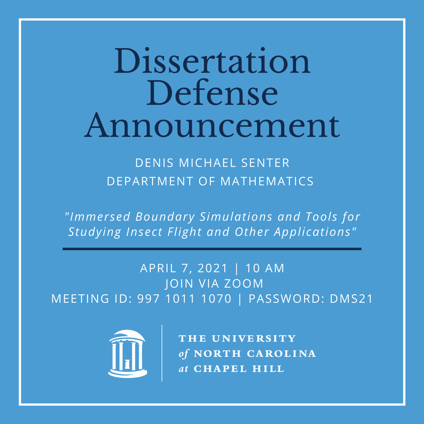 Dissertation Defense
